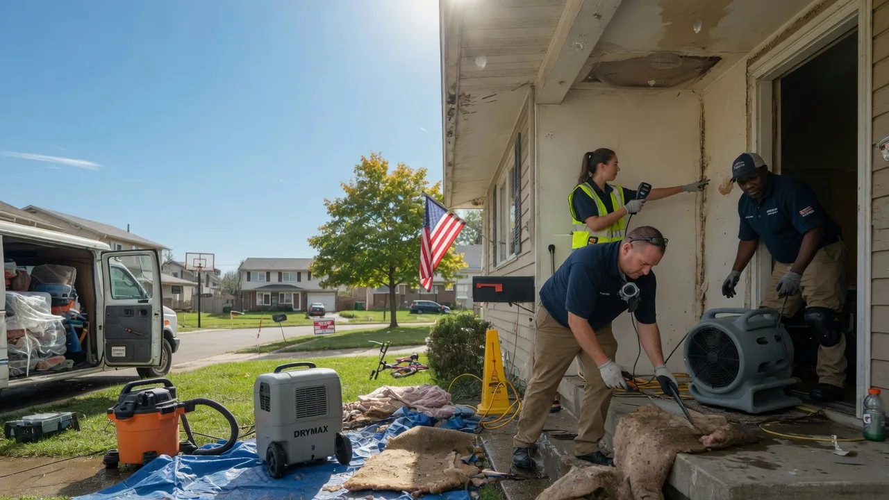 Water Damage Restoration in Olyphant, PA near me